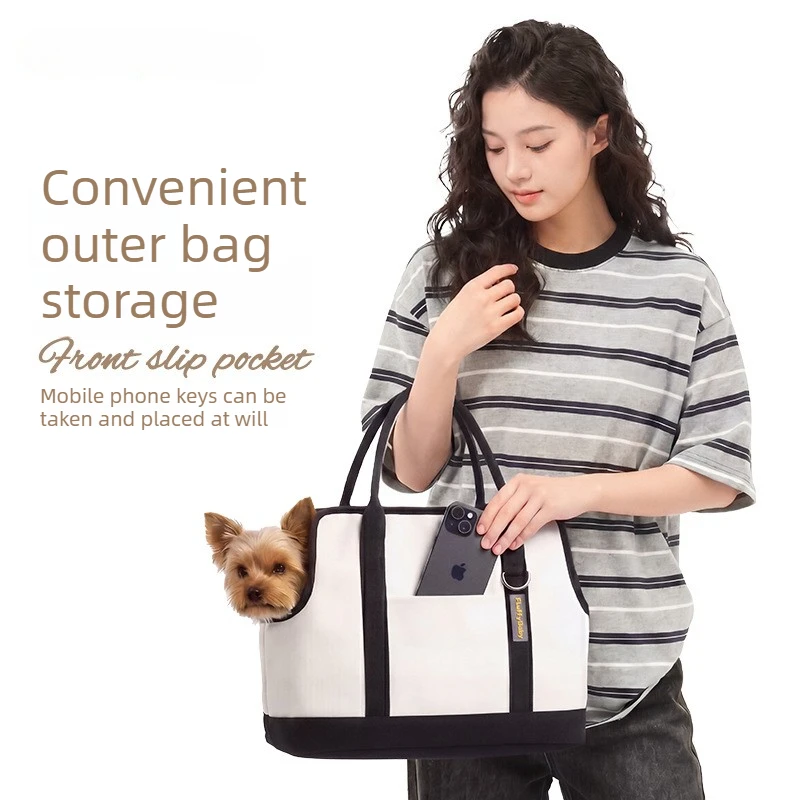 Mochila transportadora transpirable para perros y gatos