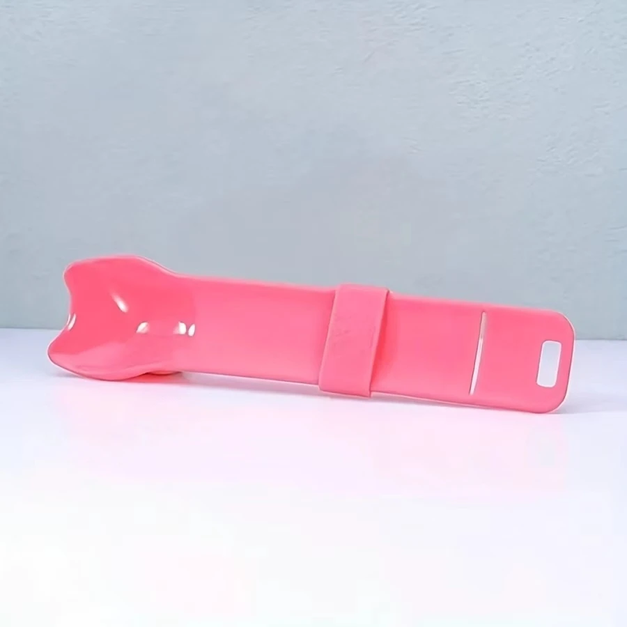 Alimentador cuchara dispensadora de golosinas líquidas para gatos