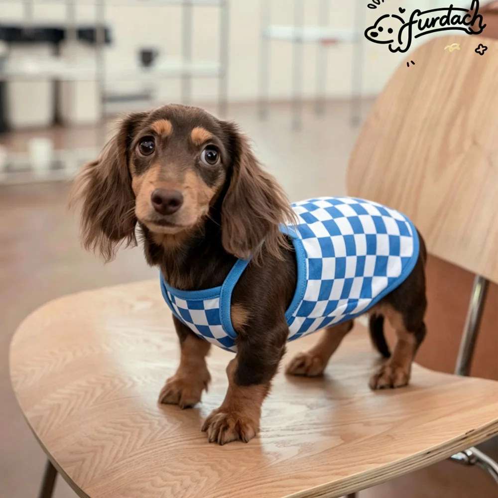 Camiseta transpirable de algodón para perritos Dachshund (Teckel) - imagen 5