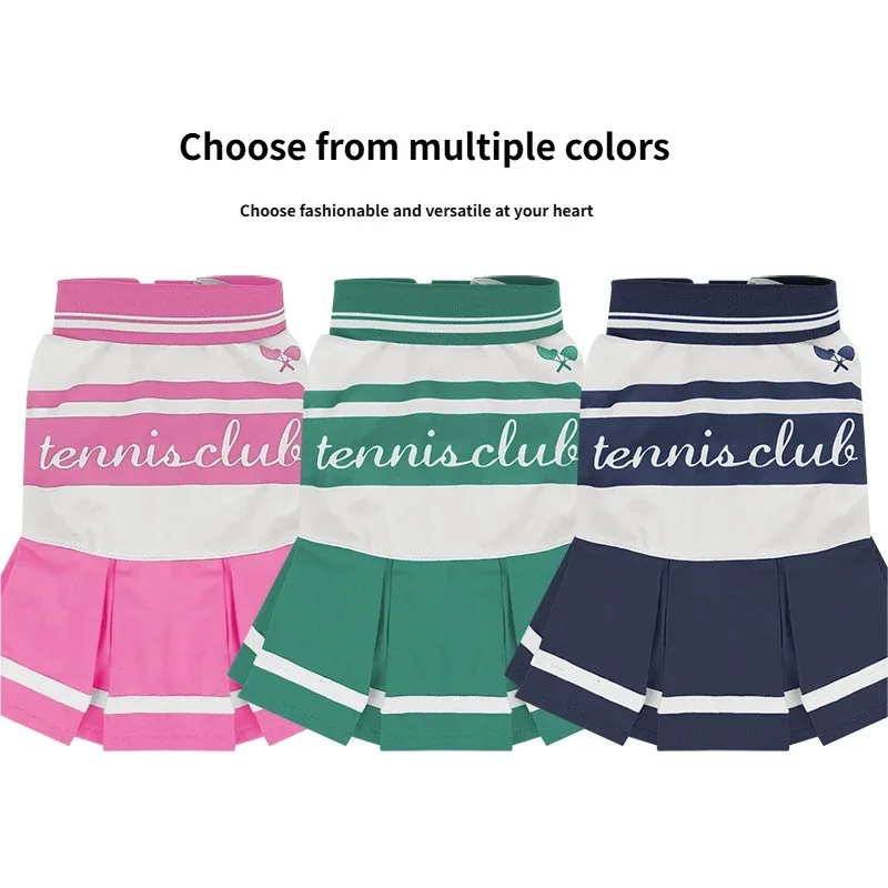 Vestido de tenis clásico para perros pequeños con falda plisada - imagen 2