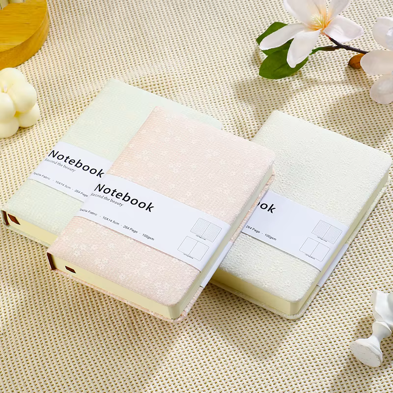 Cuaderno portátil A6 de bolsillo con tapas florales - imagen 2