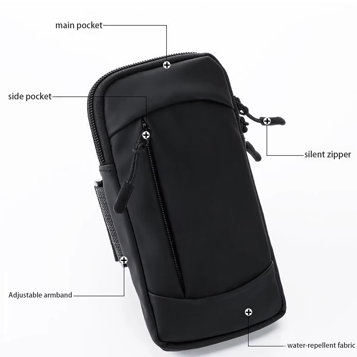 Funda deportiva impermeable para móvil con correa de muñeca - imagen 3