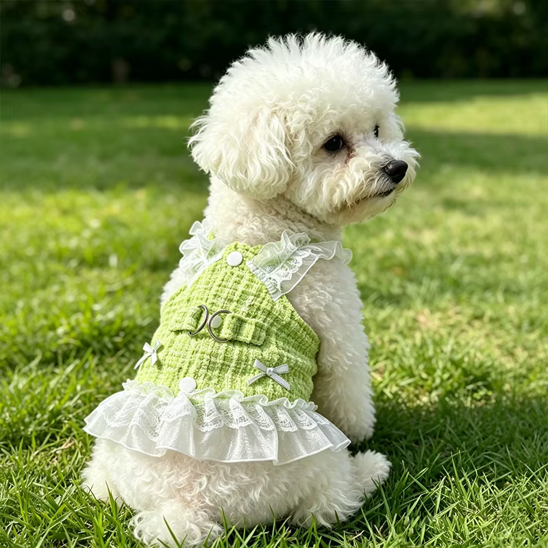 Vestido para cachorros pequeños