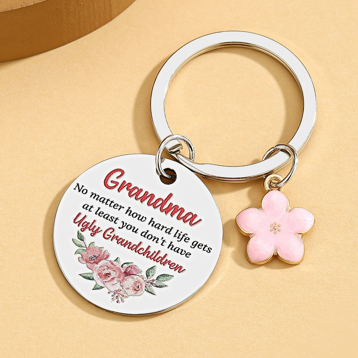 Llavero personalizado para abuela, regalo Día de la Madre de nietos