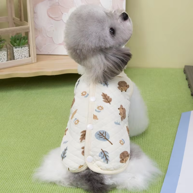 Abrigo osito para perros y gatos pequeños