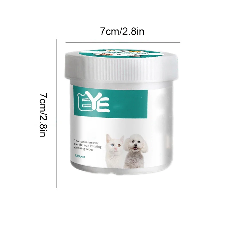 Toallitas booteely para limpiar ojos de mascotas