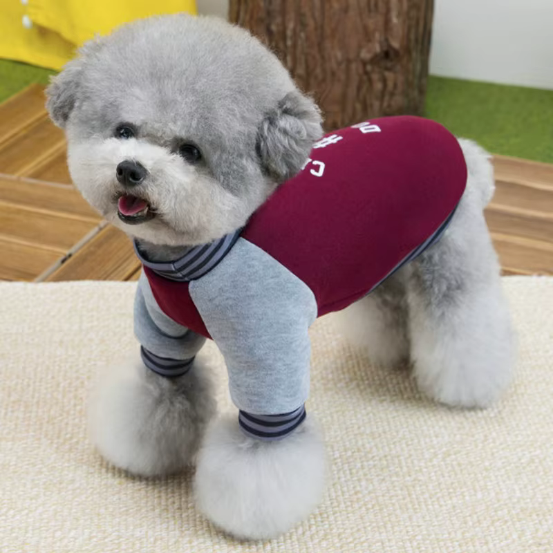 Sudadera con letras para perros y gatos – Chaqueta cálida para mascotas pequeñas - imagen 3
