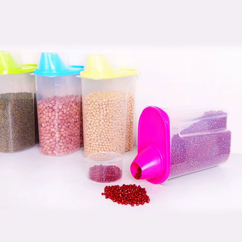 Recipiente hermético para cereales y snacks
