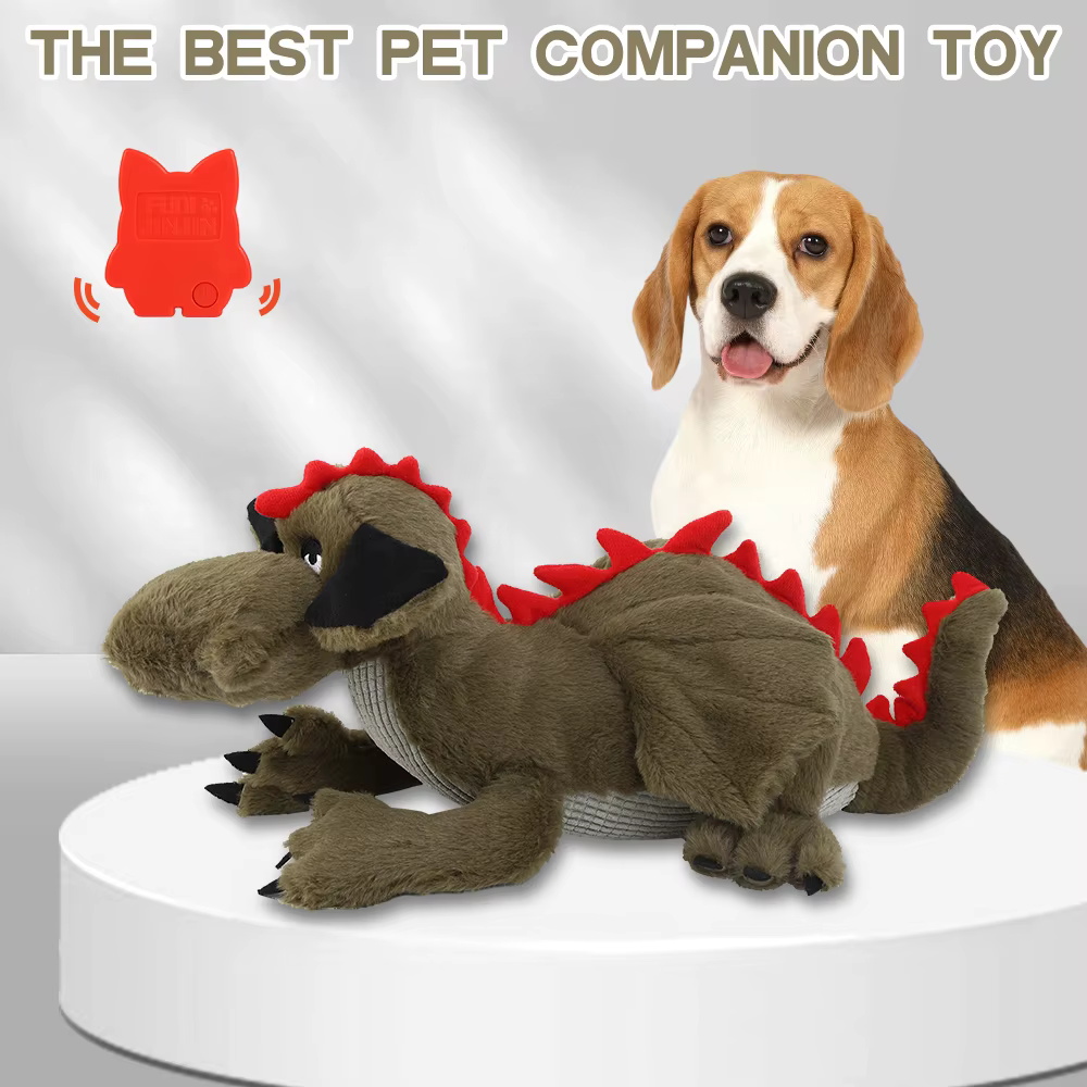 Peluche con latido para perros: juguete antiestrés y entrenamiento