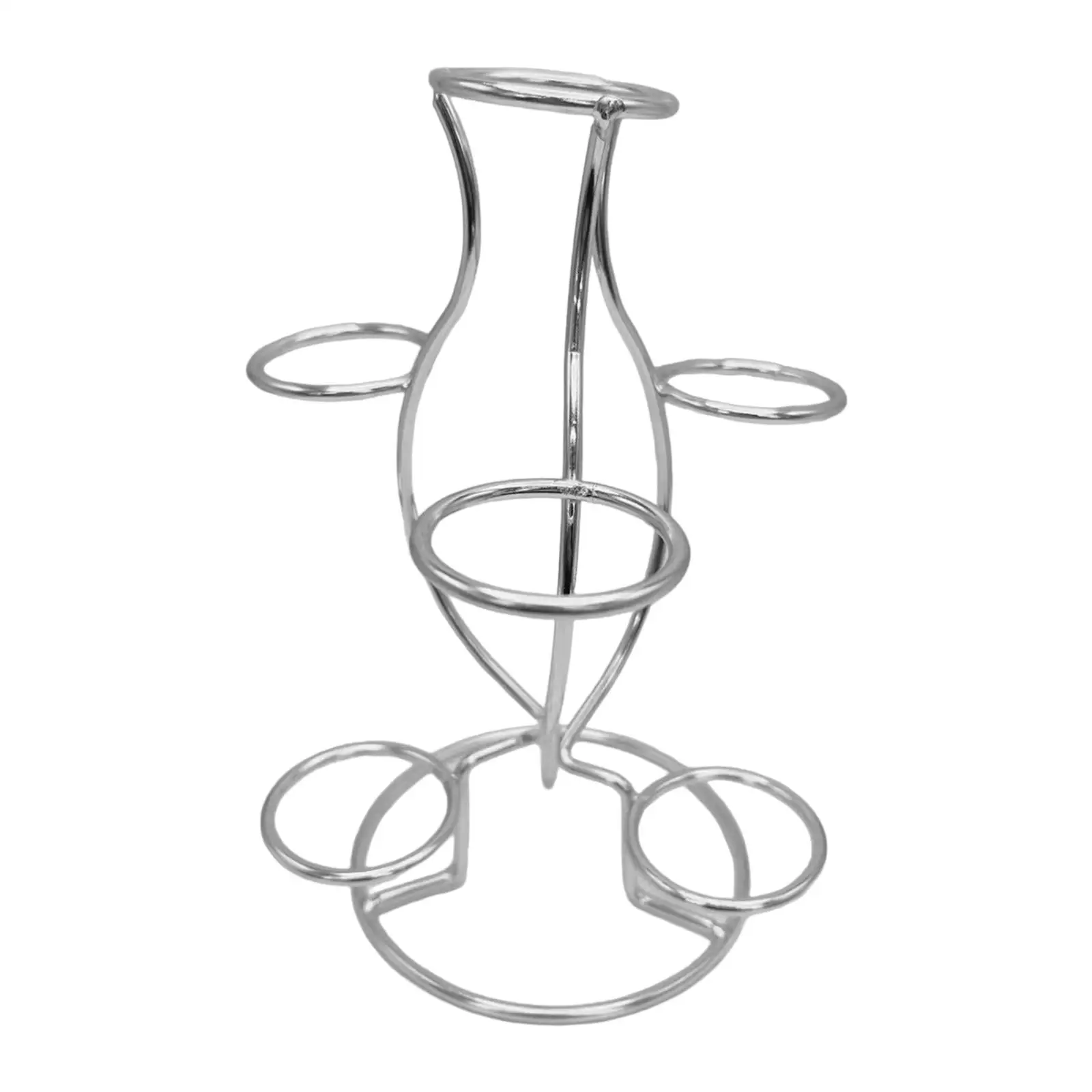Soporte metálico decorativo para bolas de cristal y centros de mesa - imagen 2