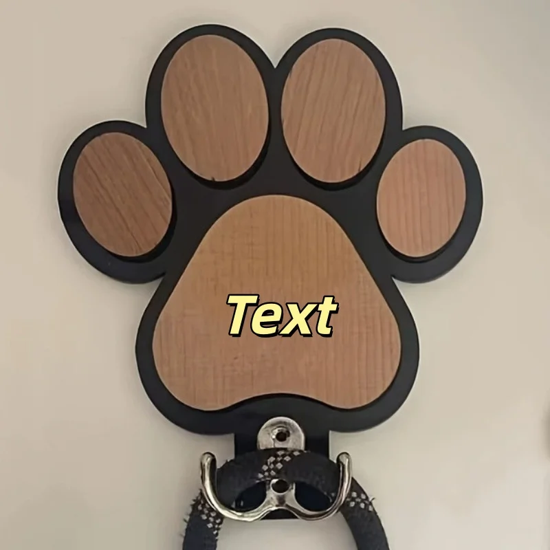 Colgador personalizado en uso