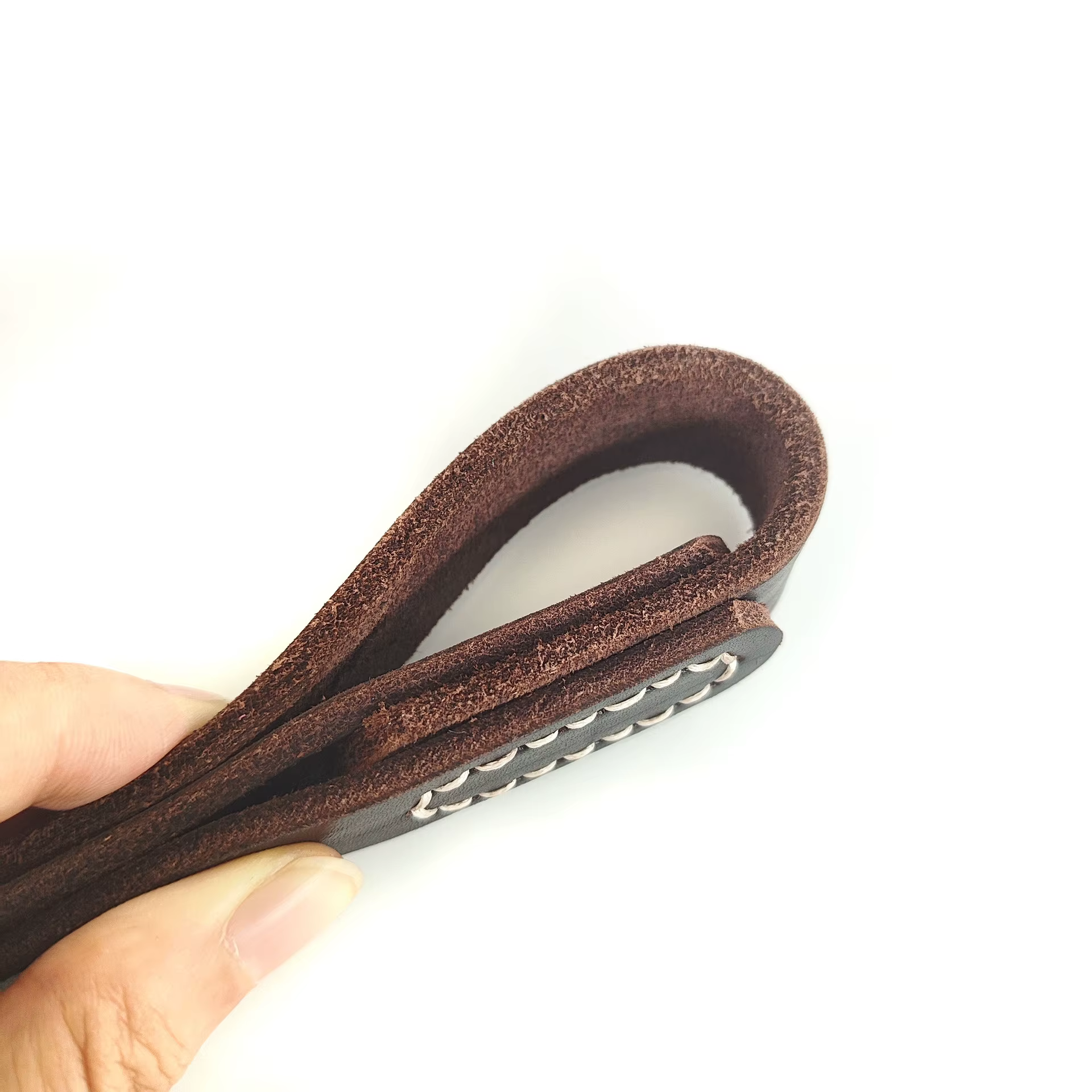Correa de cuero para perros pequeños, medianos y grandes – Resistente y suave para paseos