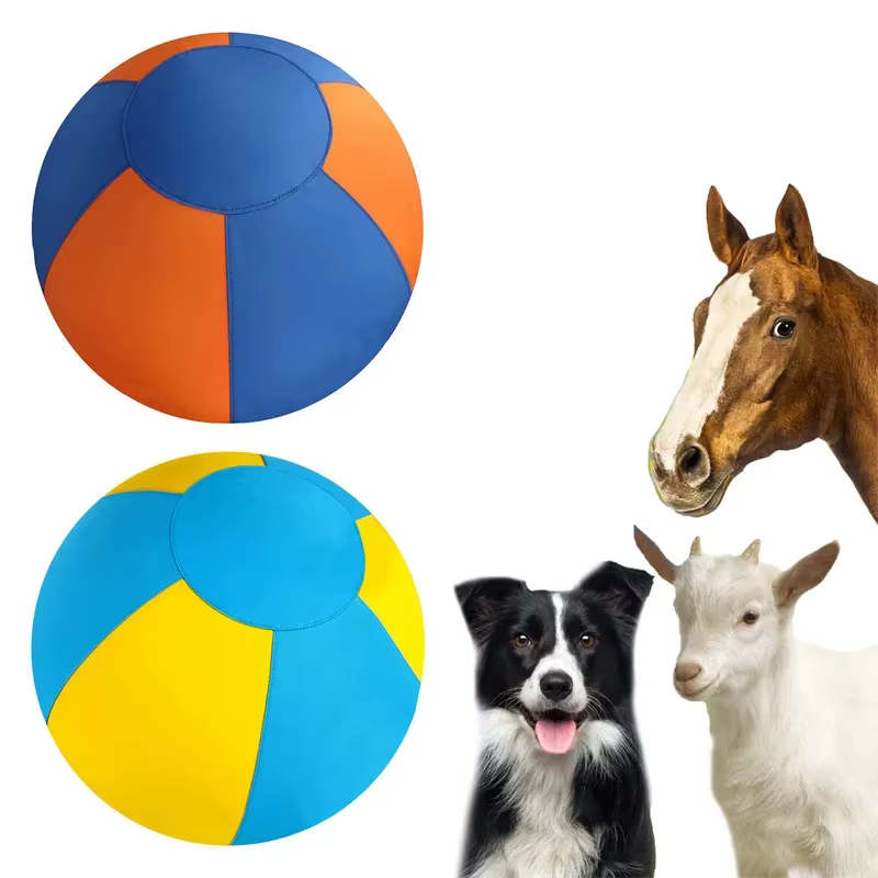 Pelota de pastoreo para perros con funda y bomba – Juego interactivo exterior - imagen 2