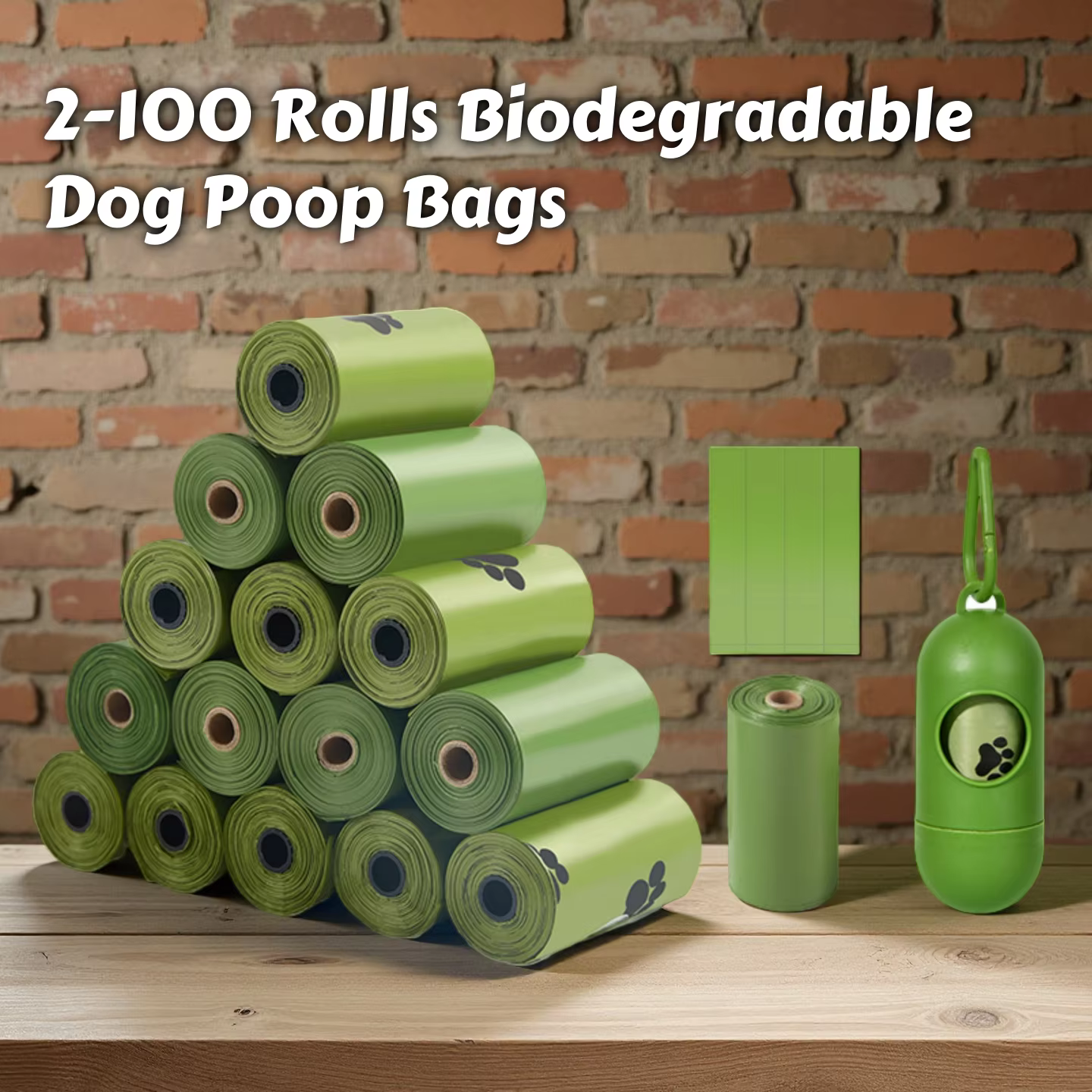 Bolsas biodegradables para cacas de perro – Bolsas prácticas anti-derrames - imagen 5