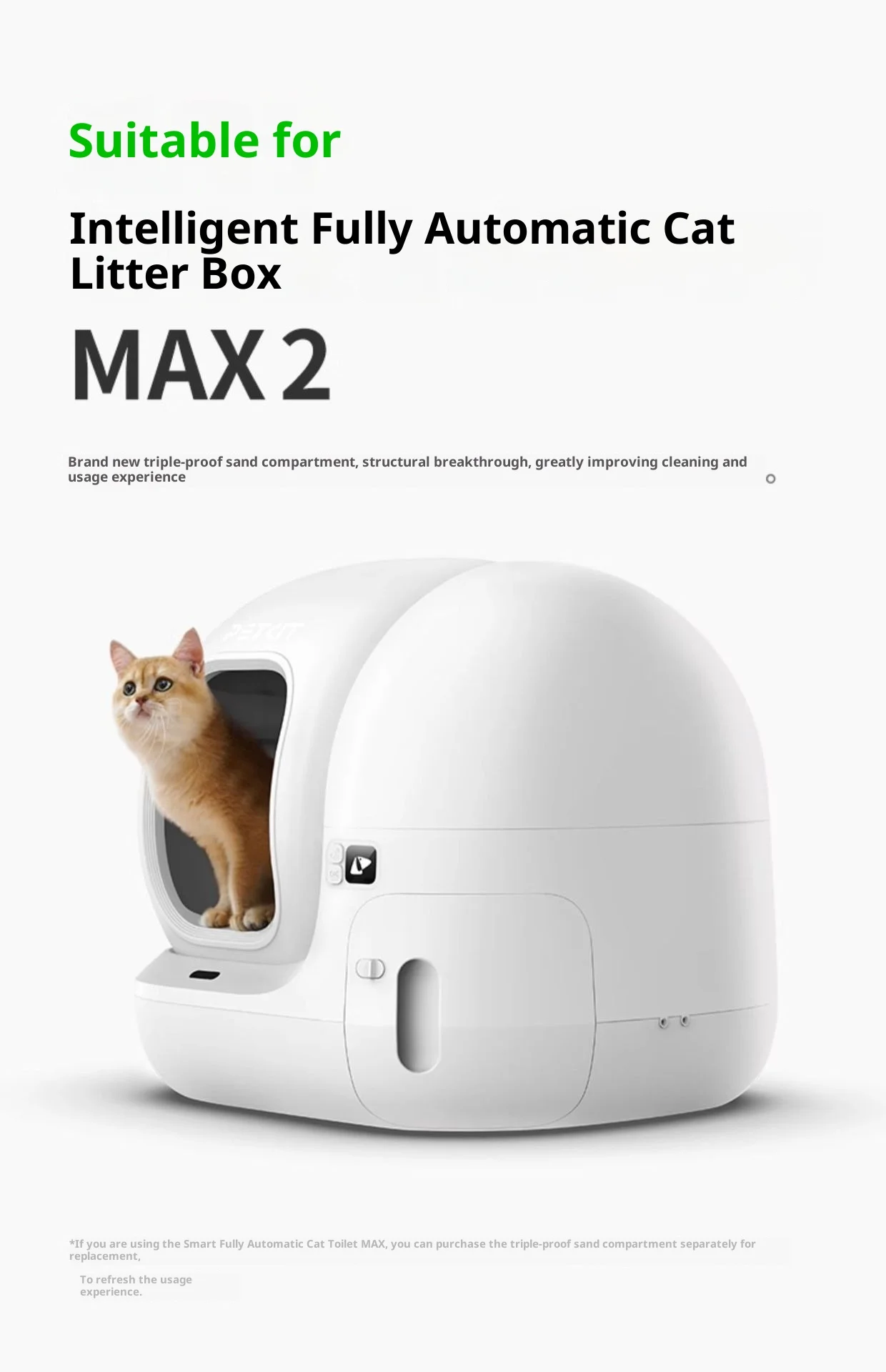 Sistema de limpieza automático MAX/Max2 y recambio