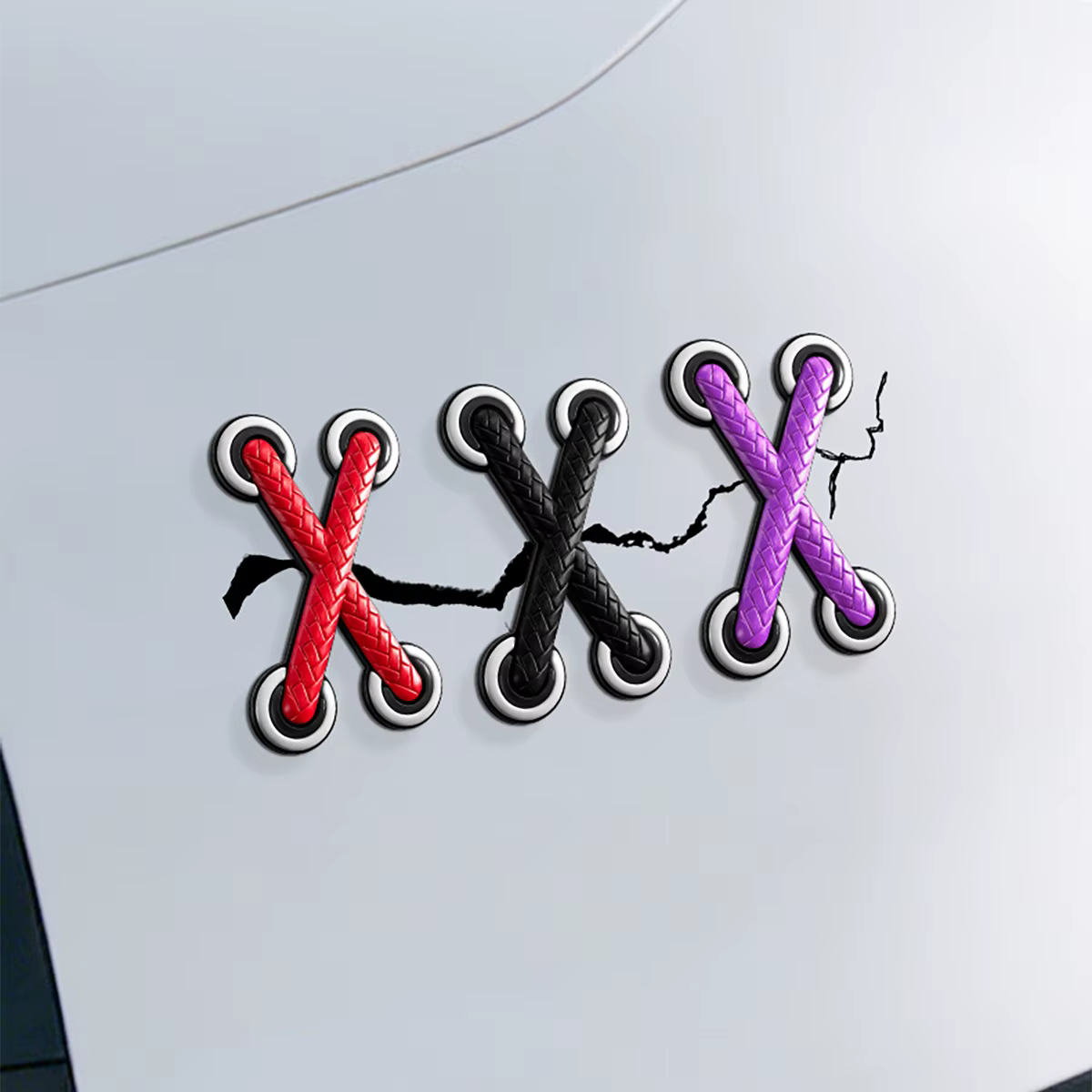 Pegatina en relieve para coche con diseño deportivo para gatos y perros - imagen 3