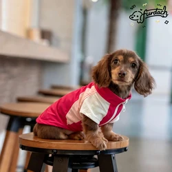 Chaleco transpirable con protección solar UPF50+ para perros salchicha
