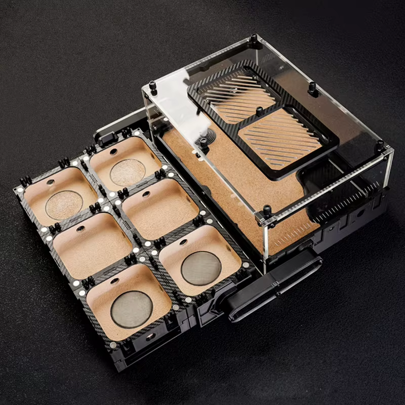Hormiguero modular plegable – Cubo expandible para hormigas - imagen 5