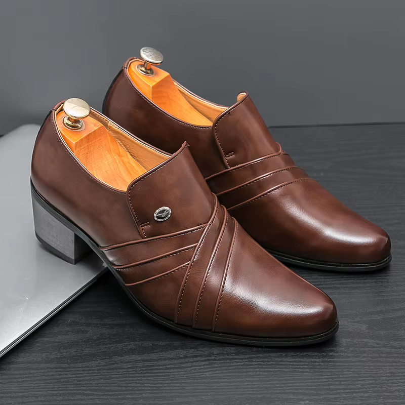 Zapatos formales hombre – Mocasines clásicos para oficina - imagen 3