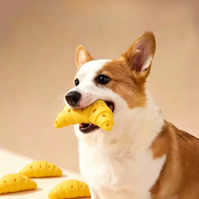 Juguete masticación para perros: limpia dientes y rellenable - imagen 3