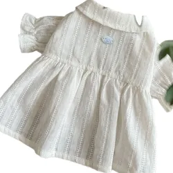 Ropa verano perros pequeños: camiseta top con falda para Yorkshire