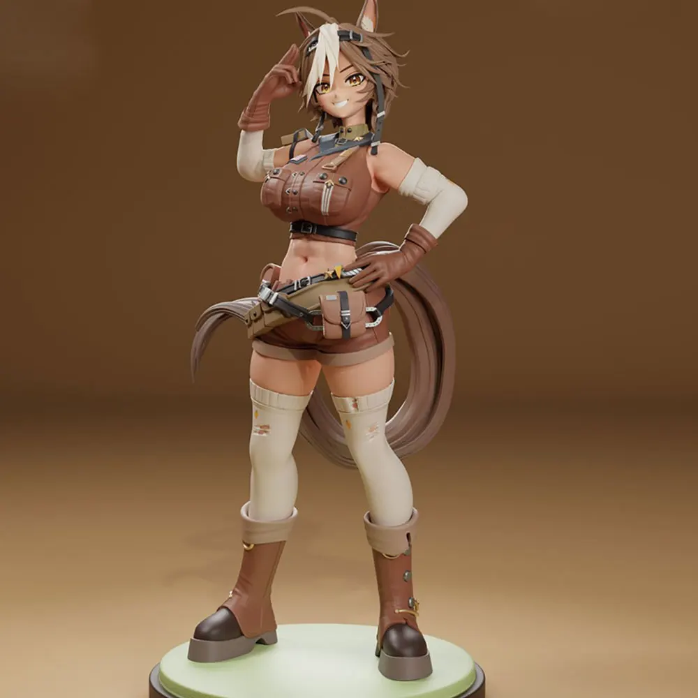 Modelo de Resina 1/24 Impreso en 3D – Figura DIY sin Montar - imagen 5