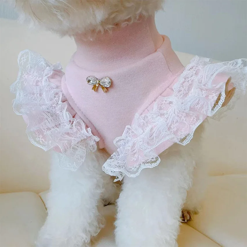 Chaleco con diseño de osito para perro pequeño