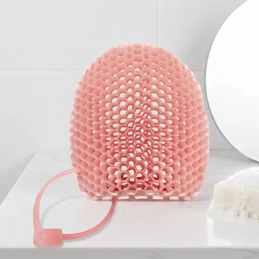 Guante exfoliante para ducha para perros y gatos, limpia piel - imagen 2