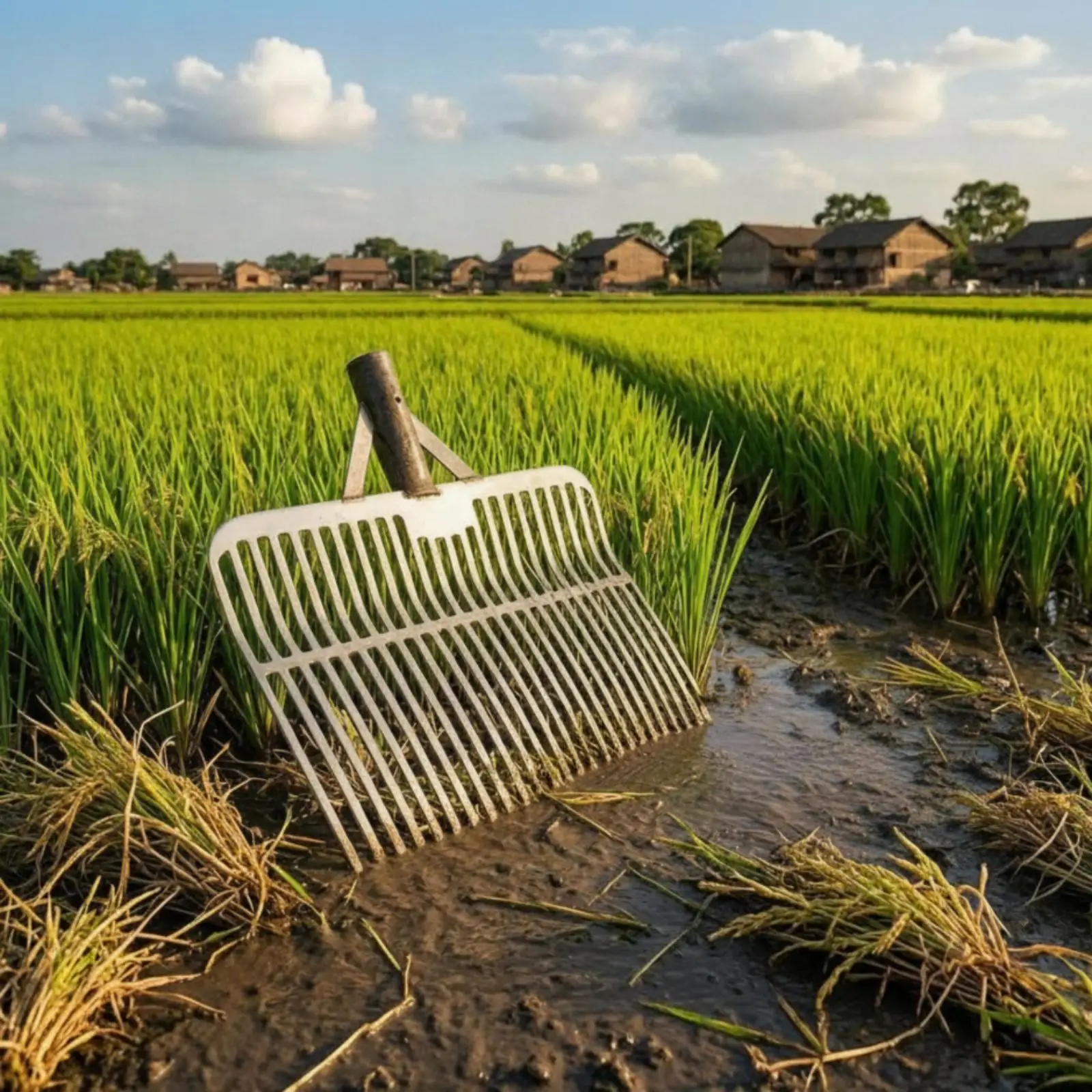 Arado reforzado para cultivo de arroz en arrozales y terrenos blandos - imagen 5