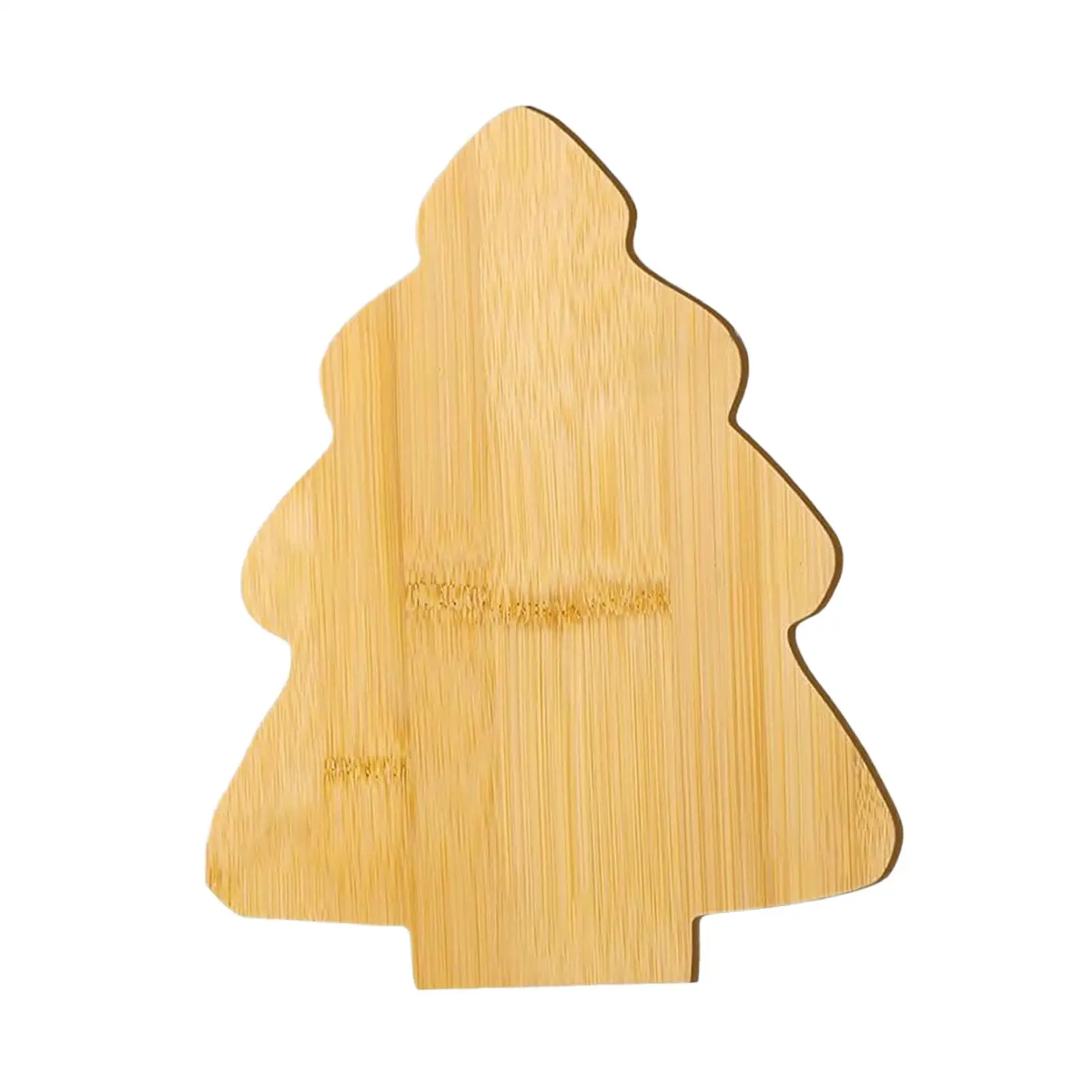 Tabla de cortar de bambú forma árbol de Navidad