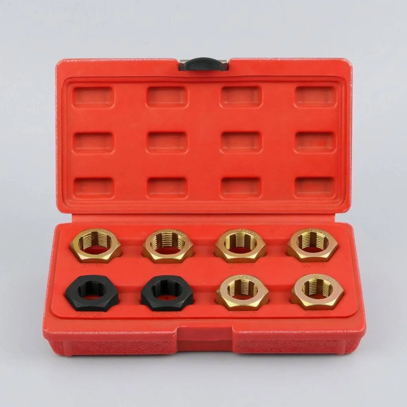 Kit Reparación Roscas con Dados Hexagonales – Herramientas Auto - imagen 3