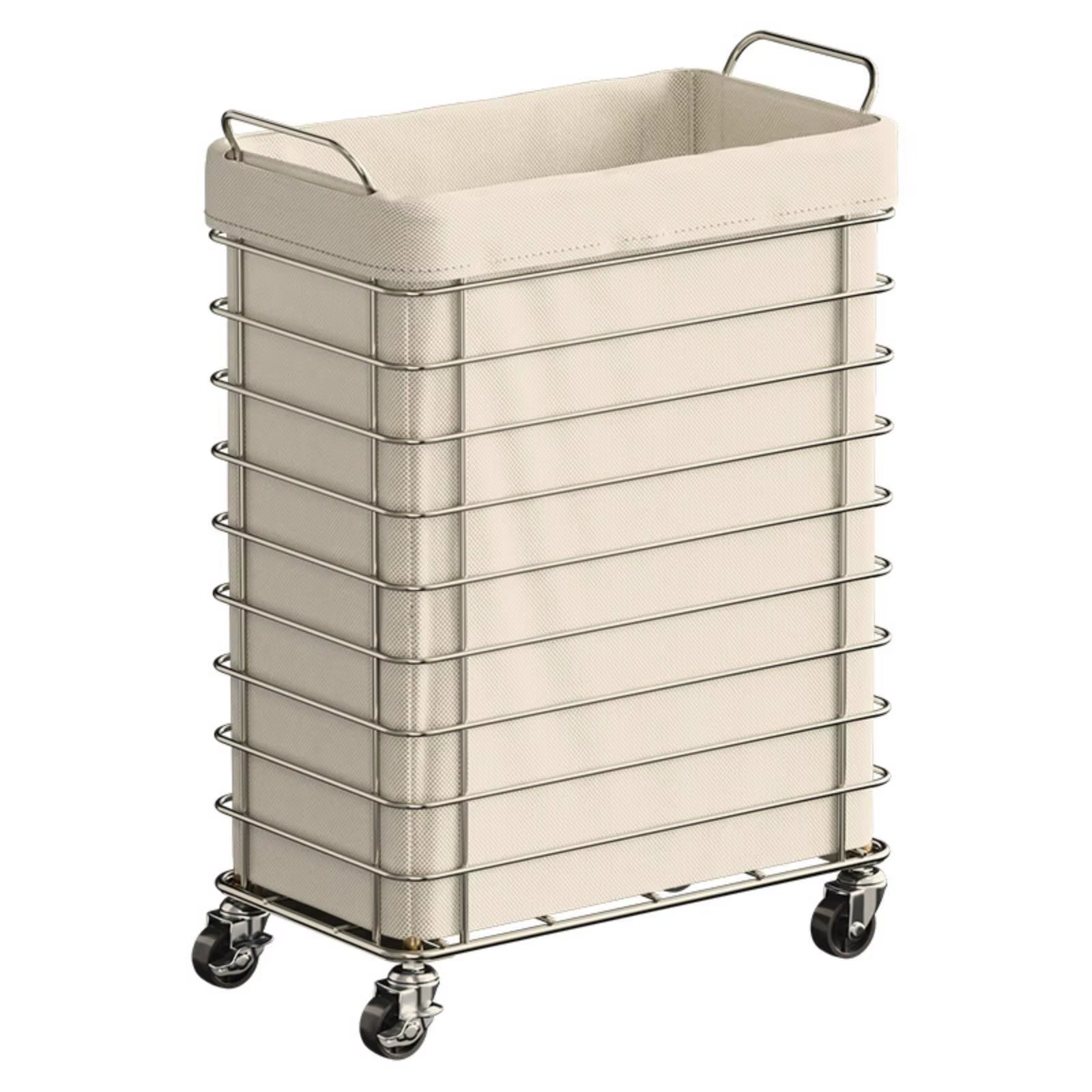 Cesta para la ropa con ruedas y gran capacidad - imagen 4