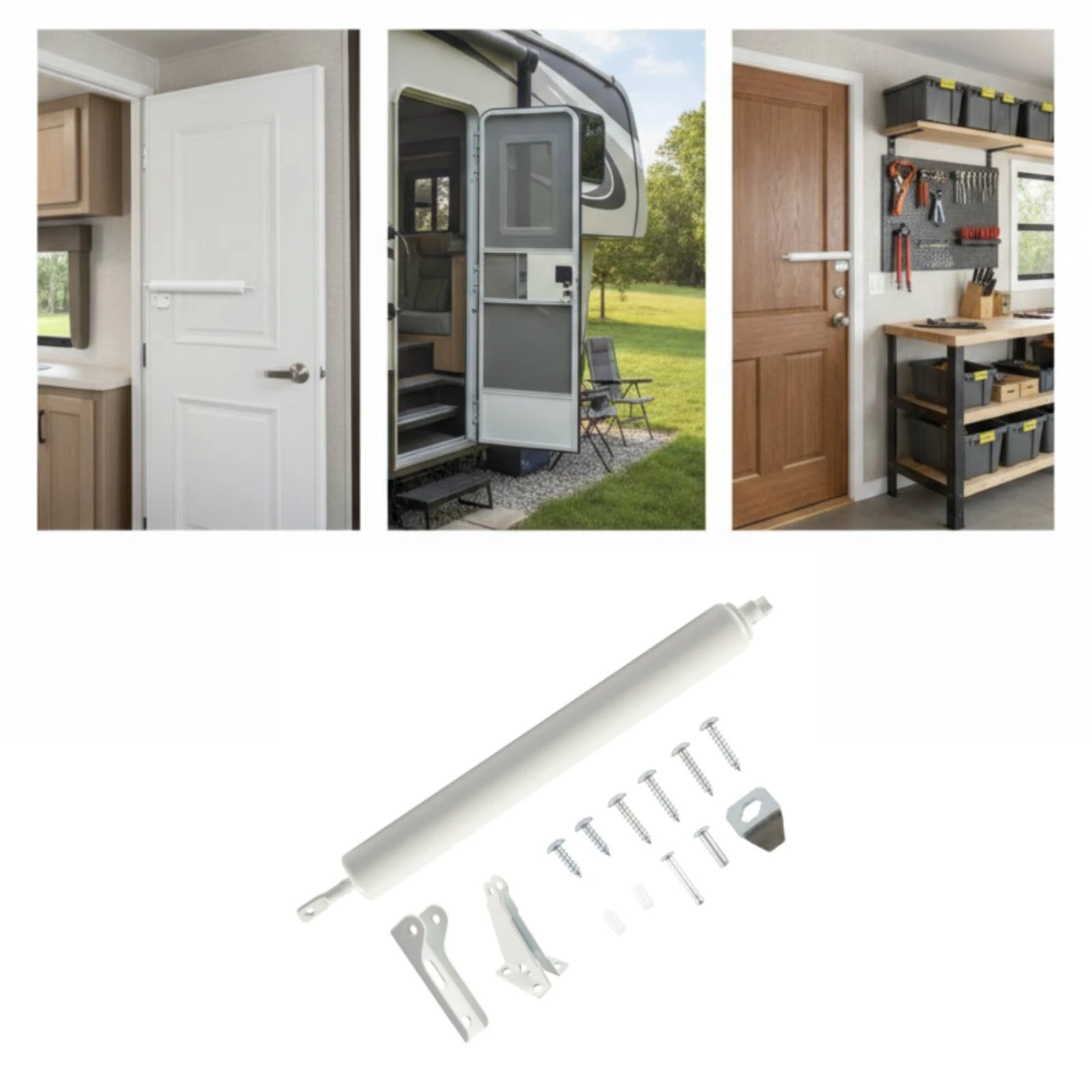 Cierrapuertas RV – Tope neumático para puertas de autocaravana y camper - imagen 5