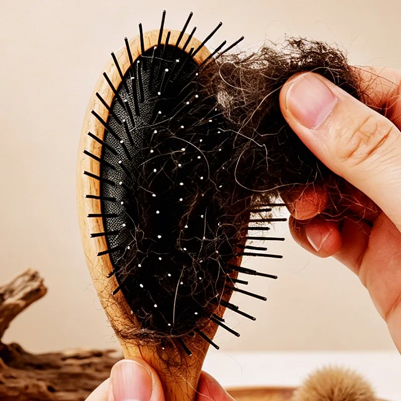 Peine de madera para perros y gatos: cepillo de masaje - imagen 3