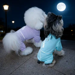 Traje refrescante para perro con anilla D, ropa Chihuahua y Schnauzer