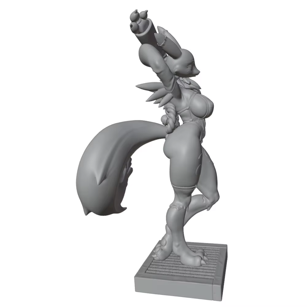 Figura de resina 1:24 para pintar, mujer a escala - imagen 4
