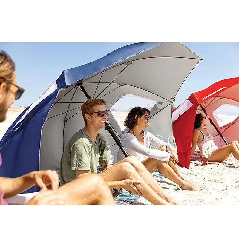 Tienda campaña playa 2.4m antiviento con malla para perros - imagen 3