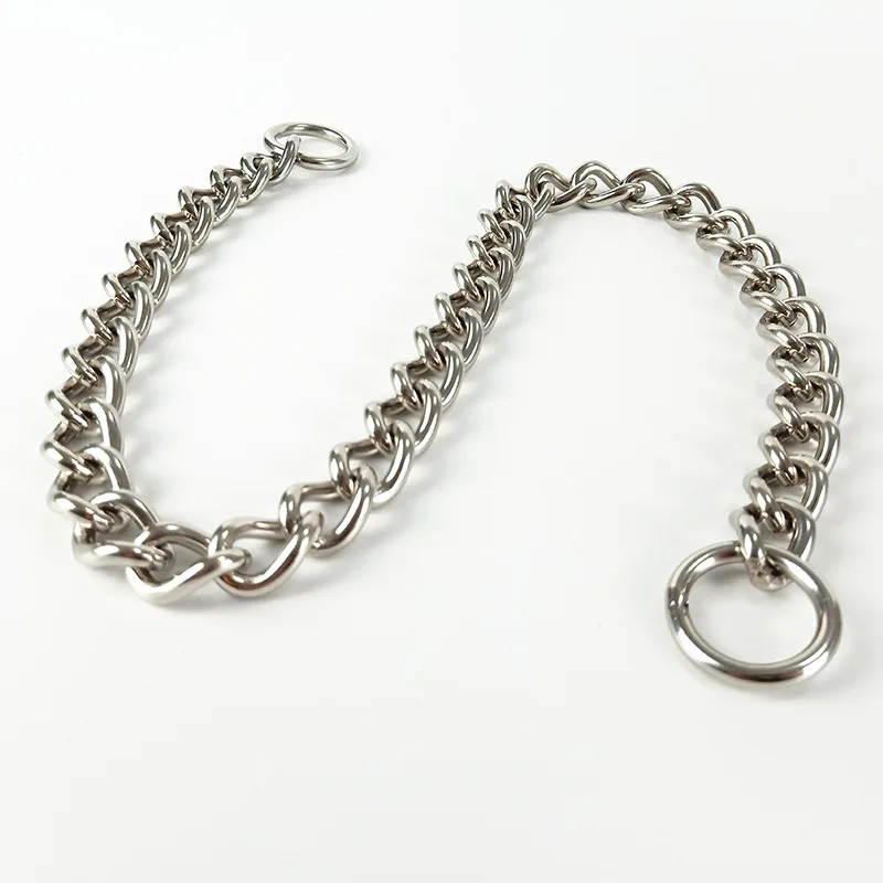 Collar de adiestramiento tipo cadena ajustable y resistente para perros - imagen 5