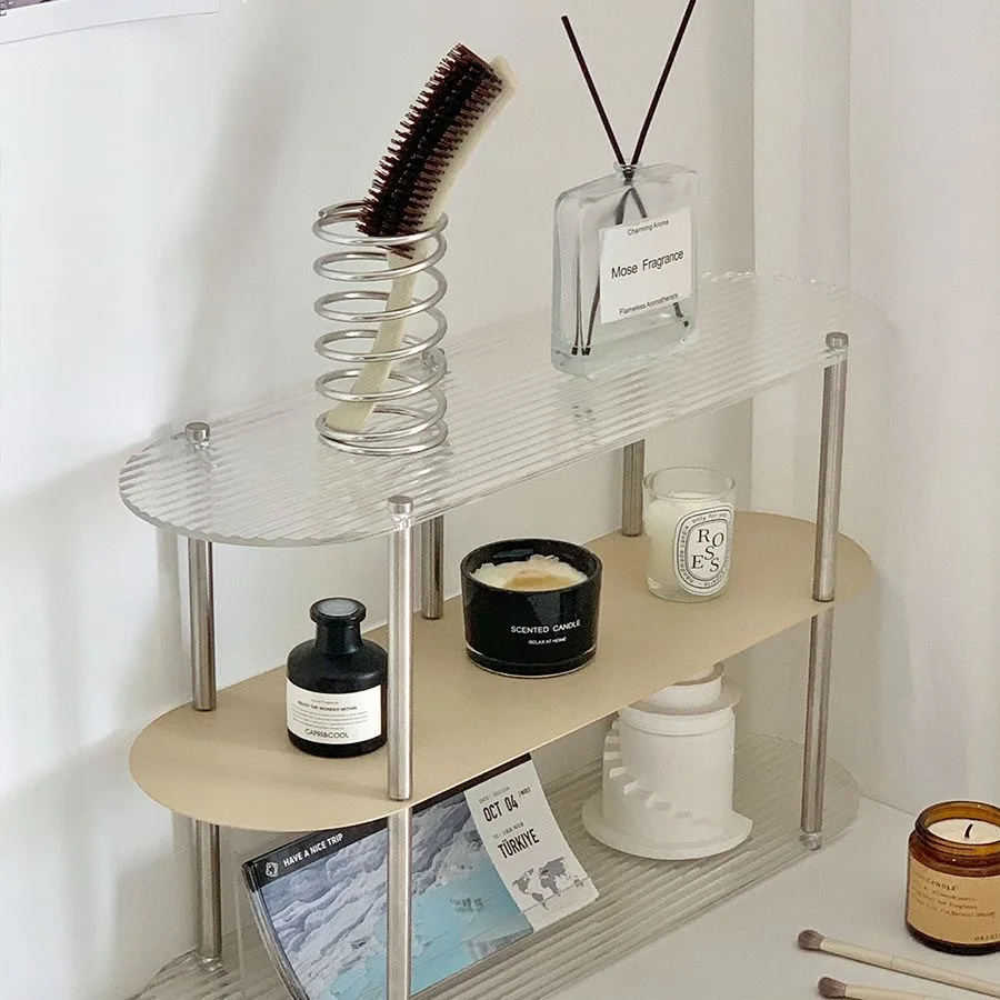 Soporte cepillos de dientes y maquillaje acero inoxidable – Estantería baño - imagen 5