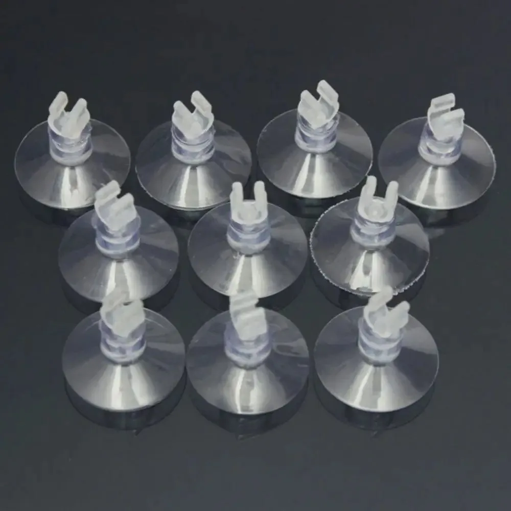 Ventosas acuario goma soportes mangueras y tubos aire – Pack 10 - imagen 3