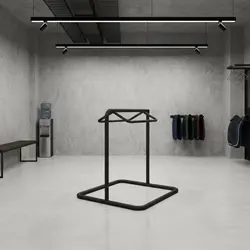Soporte silla de montar reforzado móvil y estable, ahorra espacio