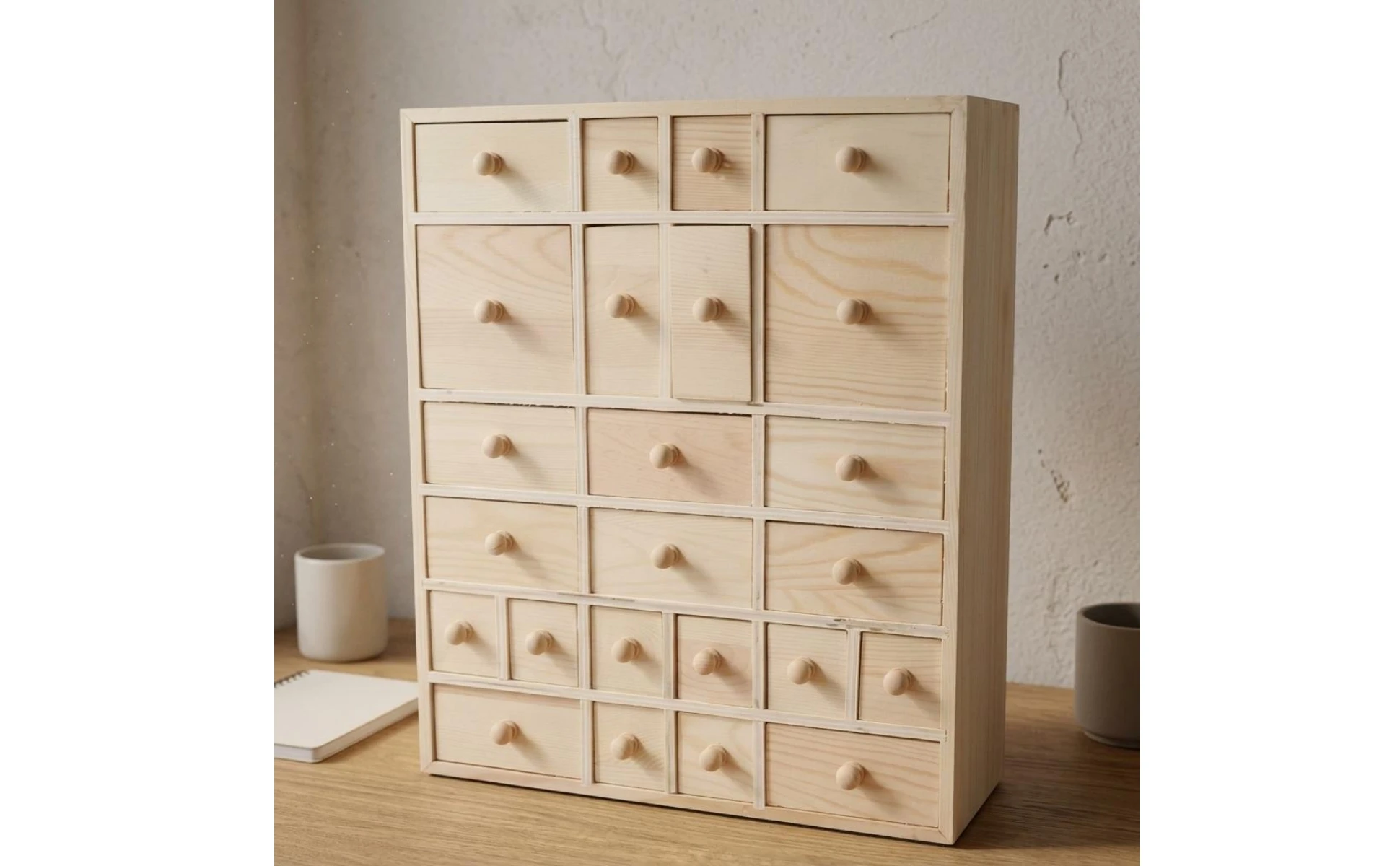 Acabado de madera con aspecto natural