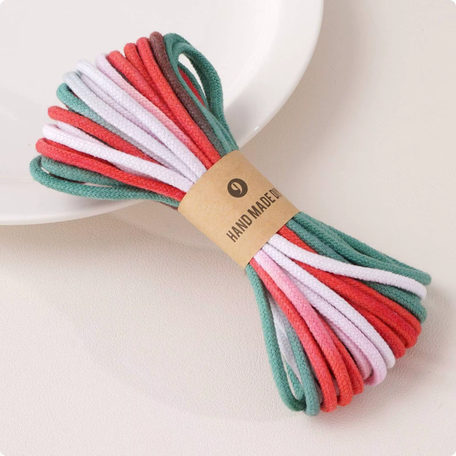 Paquete de cordón de algodón para manualidades