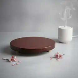 Soporte de Madera para Macetas y Jarrones – Piedestal Decorativo