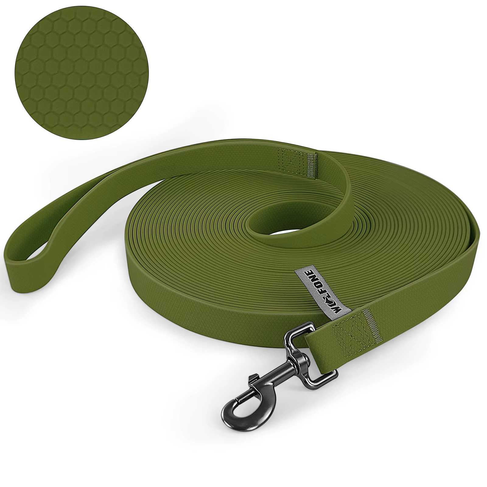 Correa larga con textura de fútbol para perros Beagle y Husky - imagen 5