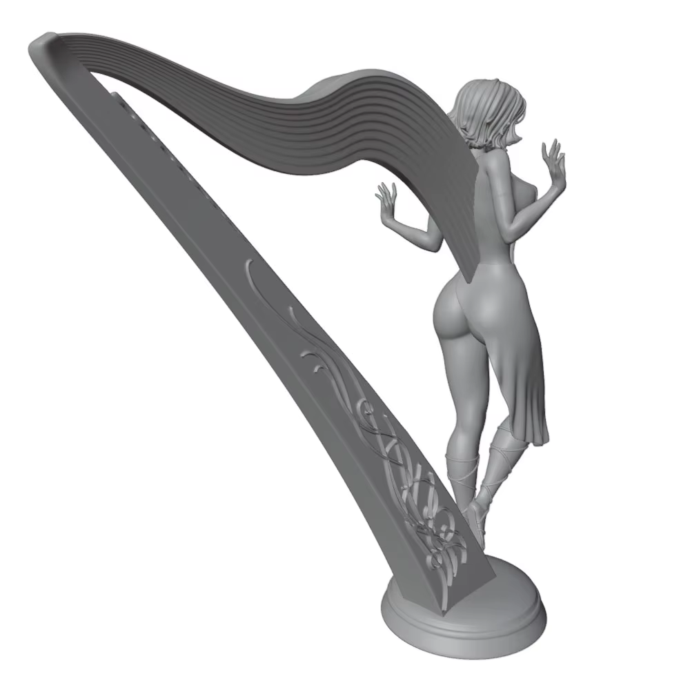 Miniatura GK de resina gris 3D, modelo DIY sin montar ni pintar - imagen 5