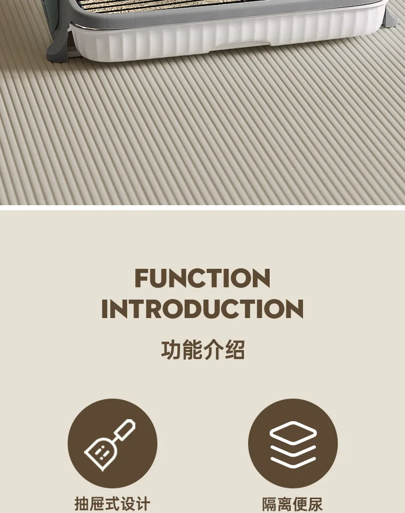 Vista frontal del inodoro