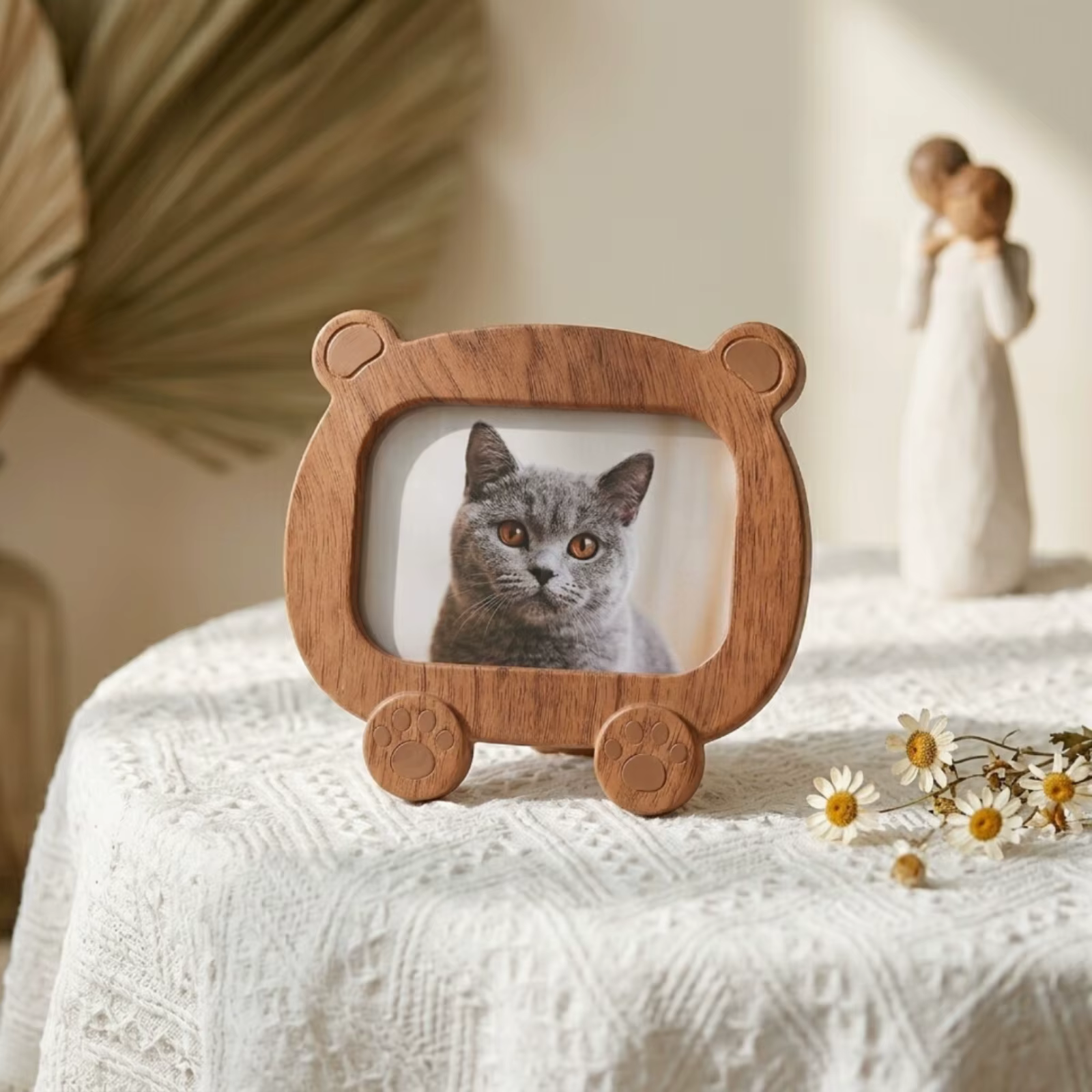 Marco de Fotos Decorativo Oso – Cuadro Infantil para Escritorio - imagen 4