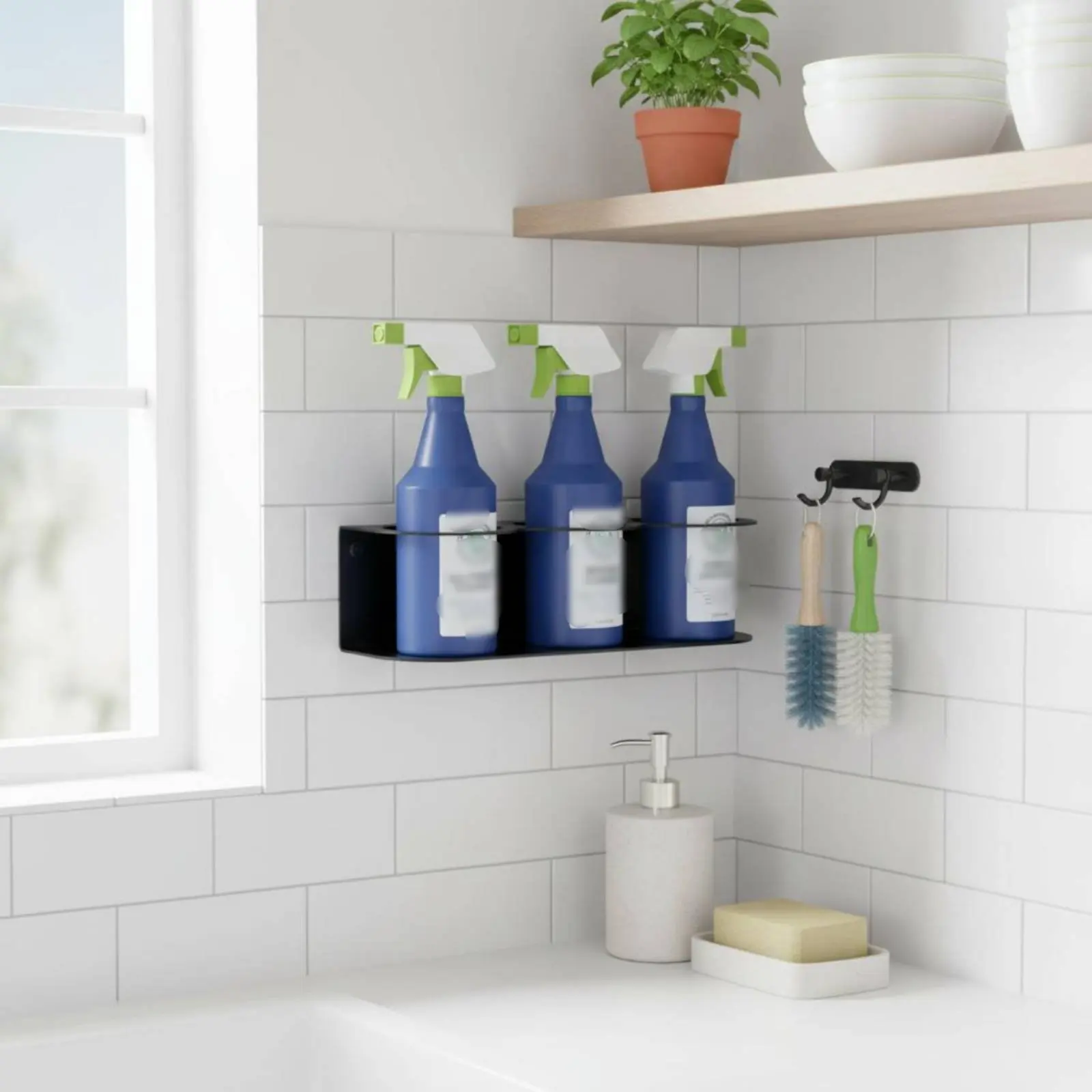 Estante organizador de sprays limpieza para gatos y perros - imagen 3
