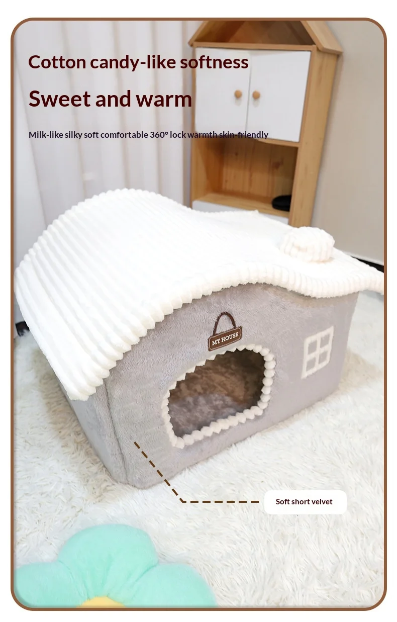 Cama cómoda para perros y gatos pequeños
